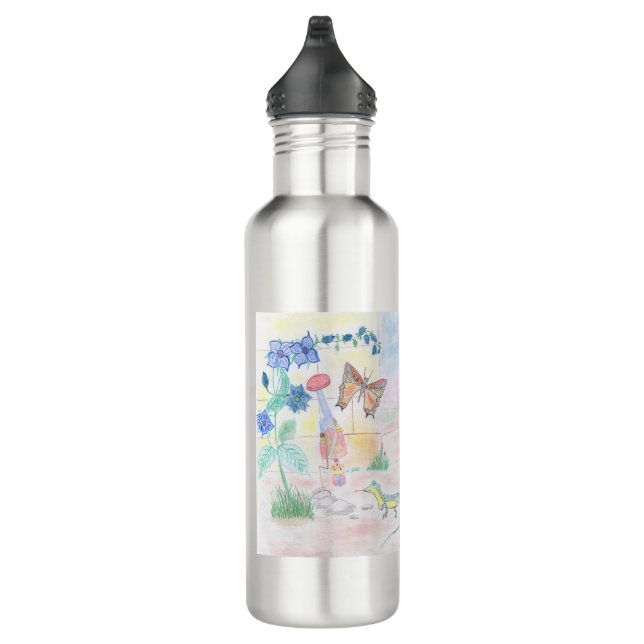 Custom Kids Artwork, Nutcracker Spielzeug, Schmett Edelstahlflasche (Rechts)
