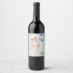 Custom Kids Artwork, Nutcracker Spielzeug, Schmett Weinetikett