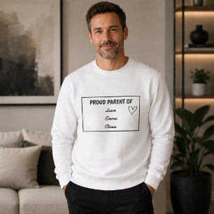 Custom Kids Name Sweatshirt - Stolzes Geschenk für