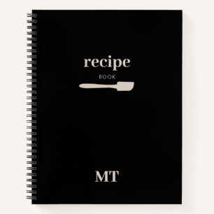 Custom Kitchen Utensils Spatula Rezept Kochbuch Notizbuch
