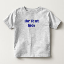 Custom Kleinkind T-shirt mit Text