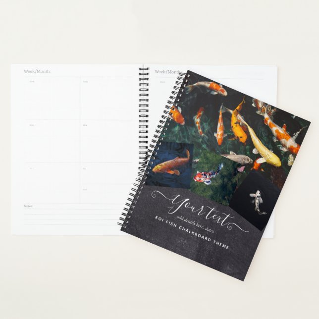 Custom KOI FISH Photo Collage Cadeau Cadeau Pour H (Devant avec enveloppe)