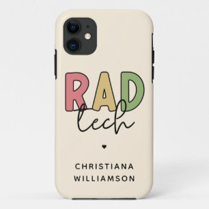 Custom Krass Tech Radiologiologist Radiology Case-Mate iPhone Hülle