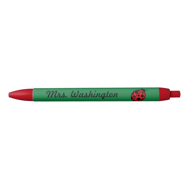 Custom Ladybug Writing Pens Gift Kugelschreiber (Vorderseite)