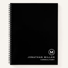 Custom Large Spiral Hardcover 8.5" x 11 Notizbuch