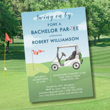 Custom Last Swing Golf Theme Bachelor Par-T