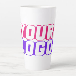 Custom Latte Coffee Cup - Fügen Sie Ihr Logo hinz Milchtasse
