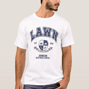 Custom Lawn Mowing Funny Yard Arbeit für Vater Opa T-Shirt