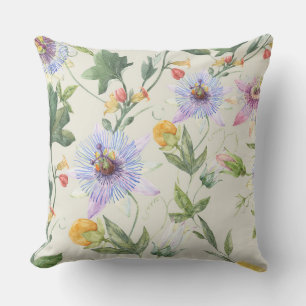 Custom Leafy Lilac Floral Sie sind besonders Kissen