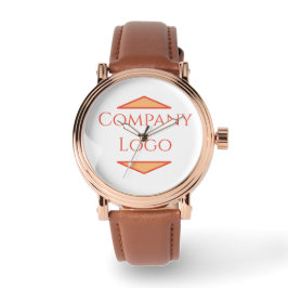 Custom Leather Luxury Company Watch mit Logo Armbanduhr