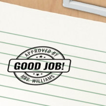 Custom Lehrer Name Good Job! Genehmigung der Hausa