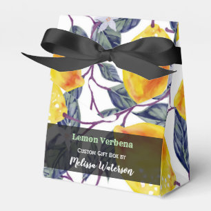 Custom Lemon Greenery Produkt-Geschenkboxen Verp Geschenkschachtel