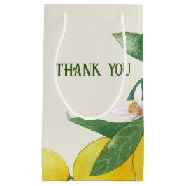 Custom Lemon Leaf Vielen Dank kleine Geschenktasch Geschenktüte