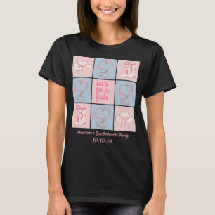 Custom Let's Go Girls Bachelorette Wochenende Reis T-Shirt