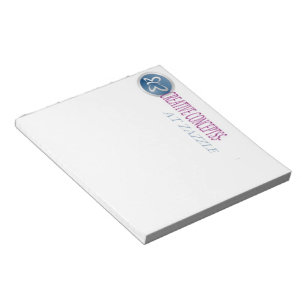 CUSTOM LETTERHEAD NOTE PADS 5 x 6 post it Notizblock