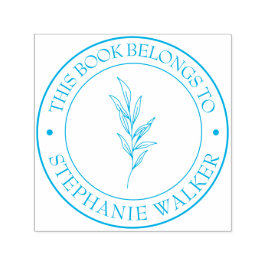 Custom Library Book Briefmarke - Ex Libris - Buchz Permastempel