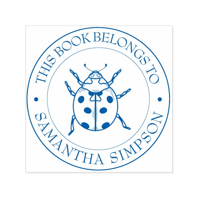 Custom Library Book Briefmarke - Ex Libris - Buchz Permastempel (Design)