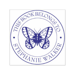 Custom Library Book Briefmarke - Ex Libris - Buchz Permastempel