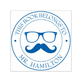 Custom Library Book Briefmarke - Ex Libris - Buchz Permastempel