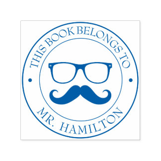 Custom Library Book Briefmarke - Ex Libris - Buchz Permastempel