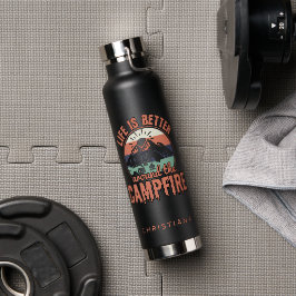 Custom Life ist besser um das Campfire Camping Trinkflasche