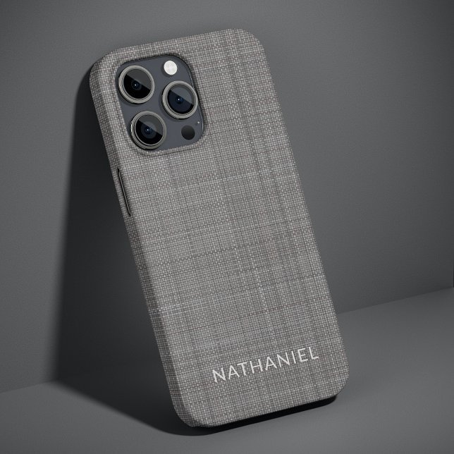 Custom Light Medium Dunkel Grau gefärbt iPhone 16 Pro Max Hülle (Von Creator hochgeladen)