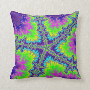 Custom Lila Reef Starfish Throw Kissen
