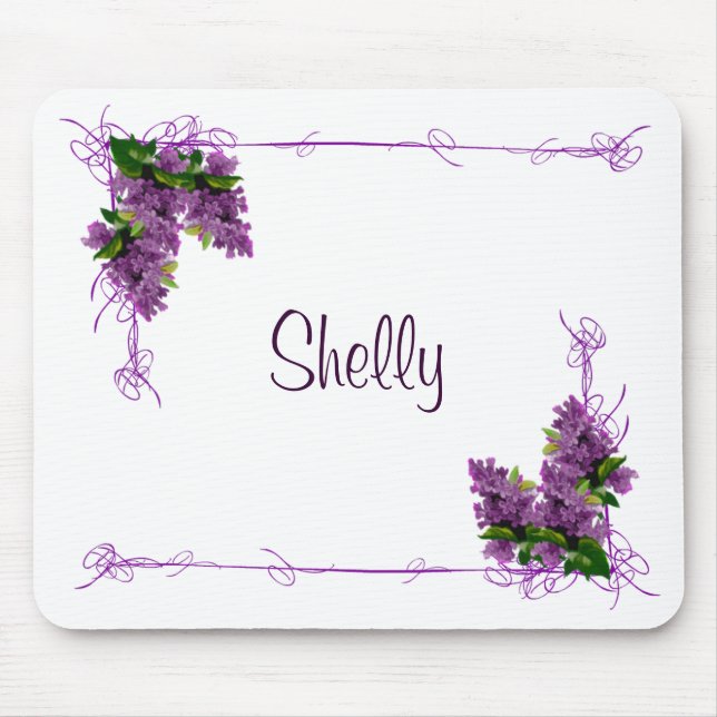 Custom Lilacs Mousepad (Vorne)
