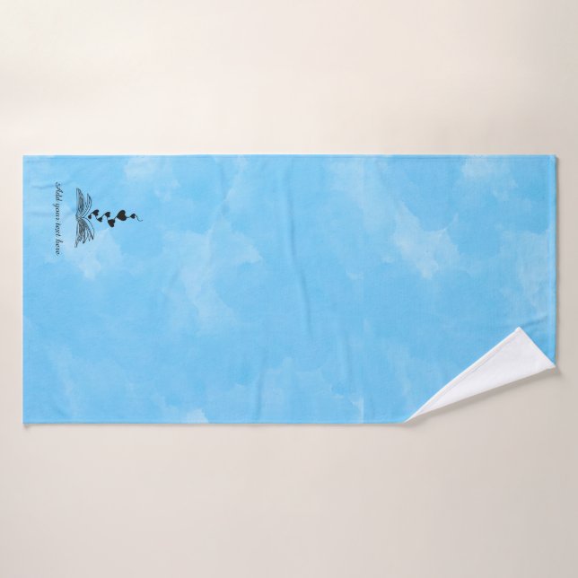 Custom Literary Home Towel Badhandtuch Set (Badehandtuch)