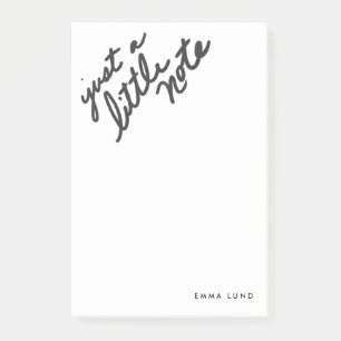 Custom Little Note Stationery Post-it Klebezettel