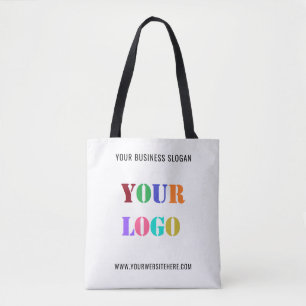 Custom Logo and Text Tote Bag Promotional Business Tasche