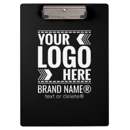 Custom Logo, Business or Brand Logo Personalized Klemmbrett
