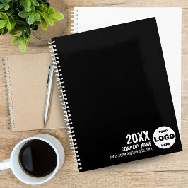 Custom Logo Business Planner 2026 - Schwarzweiß Planer