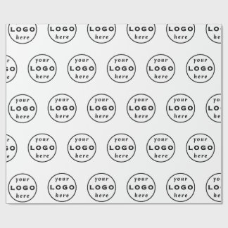 Custom Logo Business Wrapping Paper | Branded Gift Geschenkpapier