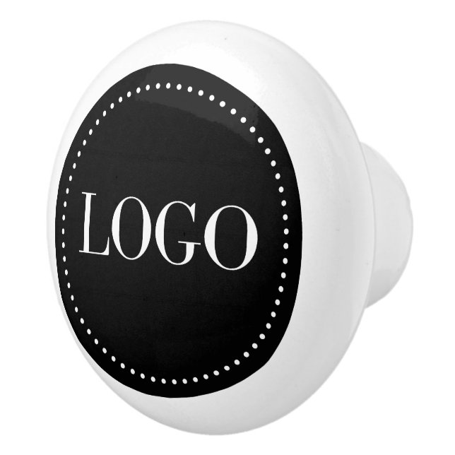 Custom logo Cabinet Handles Drawer Pulls Knobs  Keramikknauf (Rechts)