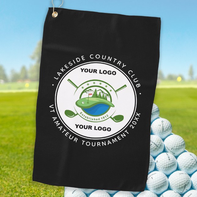 Custom Logo Golf Club Swag Gedenkturnier Golfhandtuch (Von Creator hochgeladen)