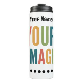 Custom Logo Here | Add Your Own Design Thermosbecher