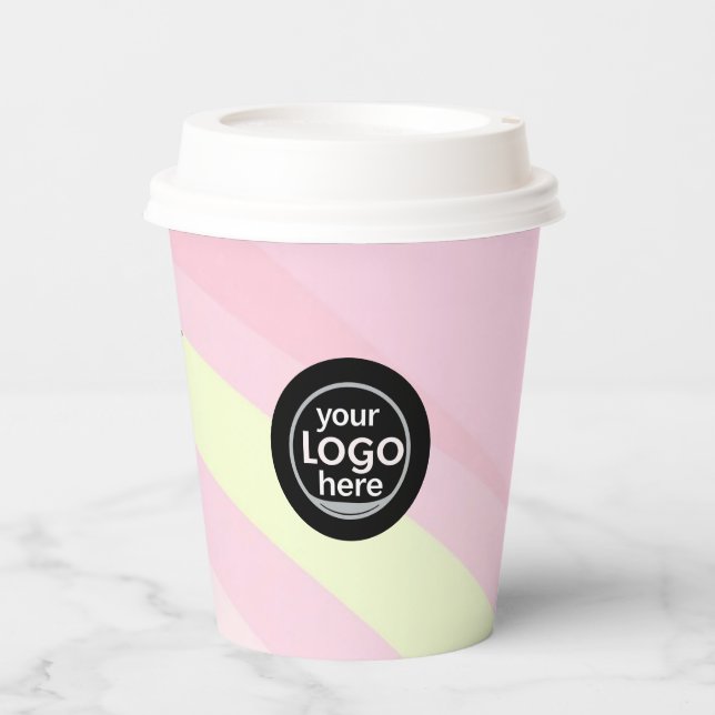Custom Logo Ice Cream Paper Cup - Sweet Design Pappbecher (Vorderseite)