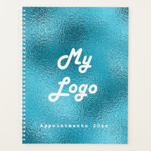 Custom Logo Image Business Blue 2025 Planer