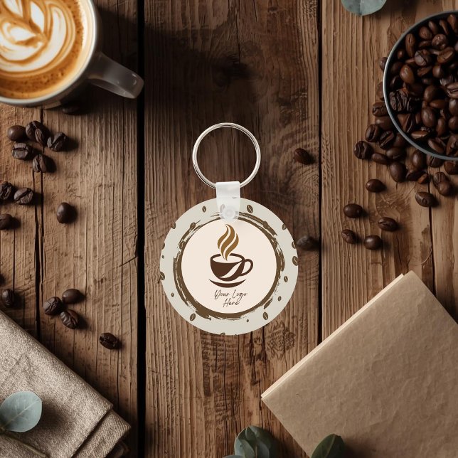 Custom Logo Keychain with QR Code  Schlüsselanhänger (Von Creator hochgeladen)