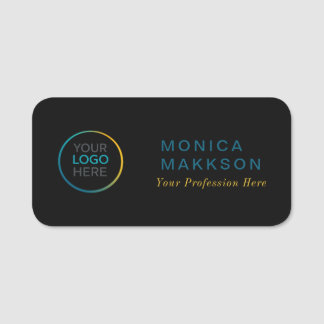 Custom  Logo Name Tag Namensschild