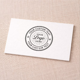 Custom Logo Personalized Business Branding Seal Visitenkarte