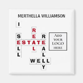 Custom LOGO Realtor Real Anwesen Magnet