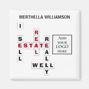 Custom LOGO Realtor Real Anwesen Magnet