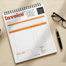 Custom Logo Small Business Invoice Sales Receipt O