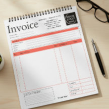 Custom Logo Small Business Invoice Sales Receipt P