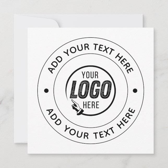 📝 Custom Logo & Text Personalized Business Event (Vorderseite)