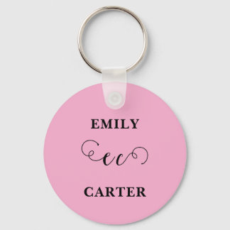 Custom Logo Text Promotional Tan Keychains Schlüsselanhänger