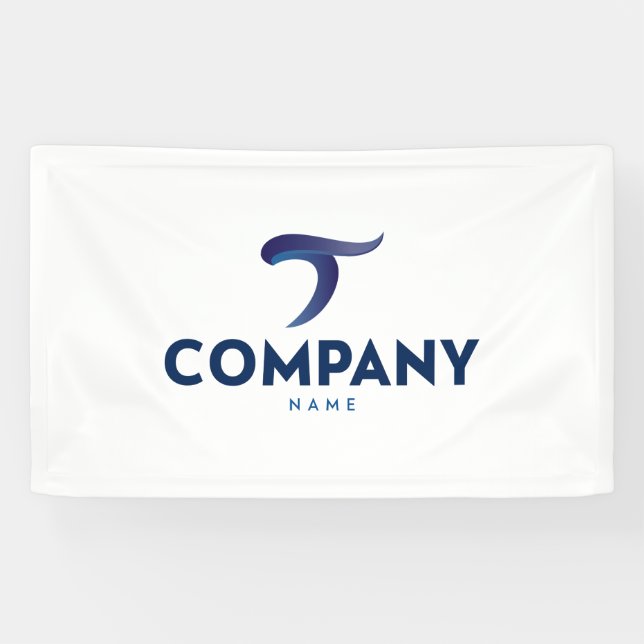 Custom Logo Vinyl Banner (Horizontal)