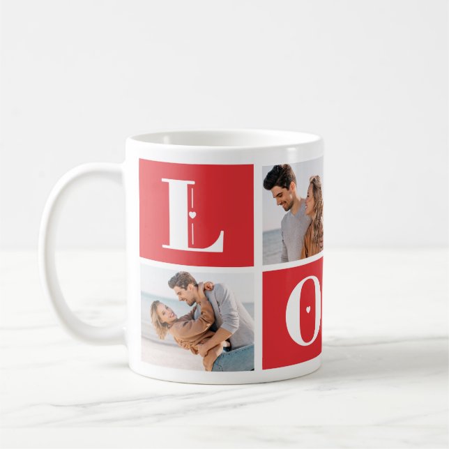 Custom Love Mug - Add your own Images Kaffeetasse (Links)